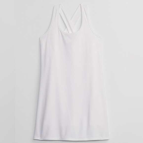 NWT Gap Fit Brushed Jersey Dress - Picture 3 of 5